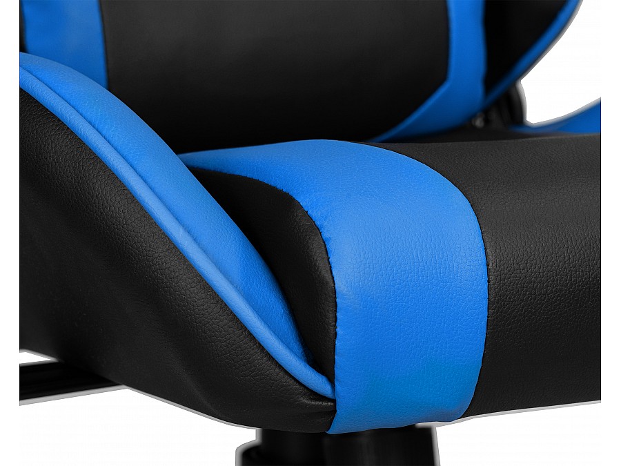 Кресло игровое DOBRIN BRIAN, черно-синее