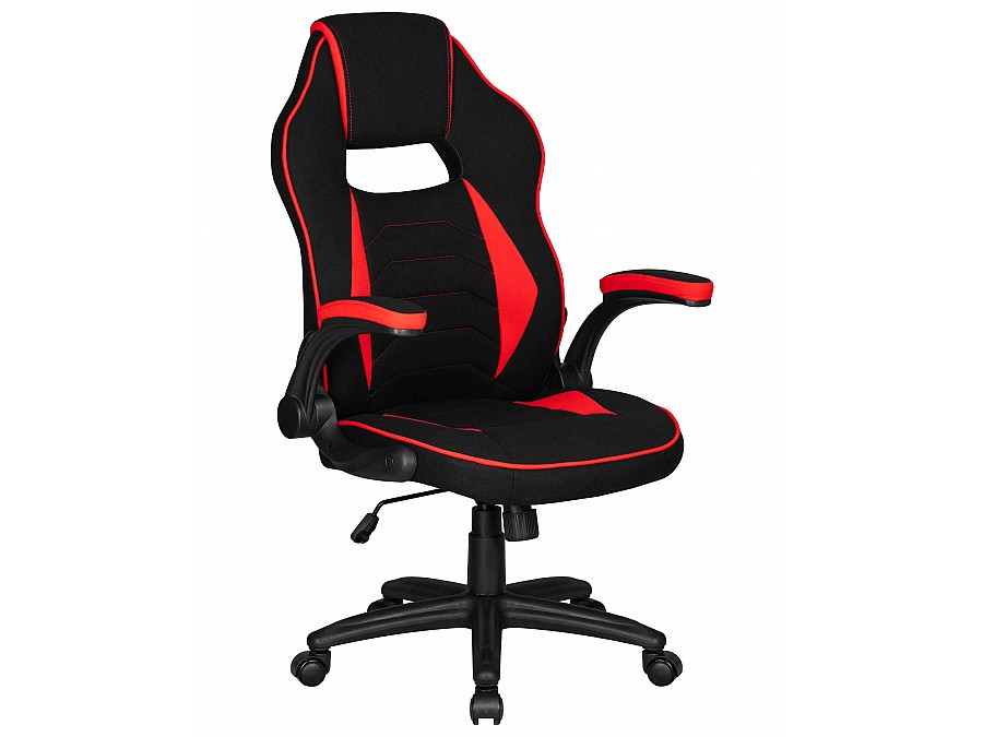 Кресло игровое DOBRIN RICK, черно-красный