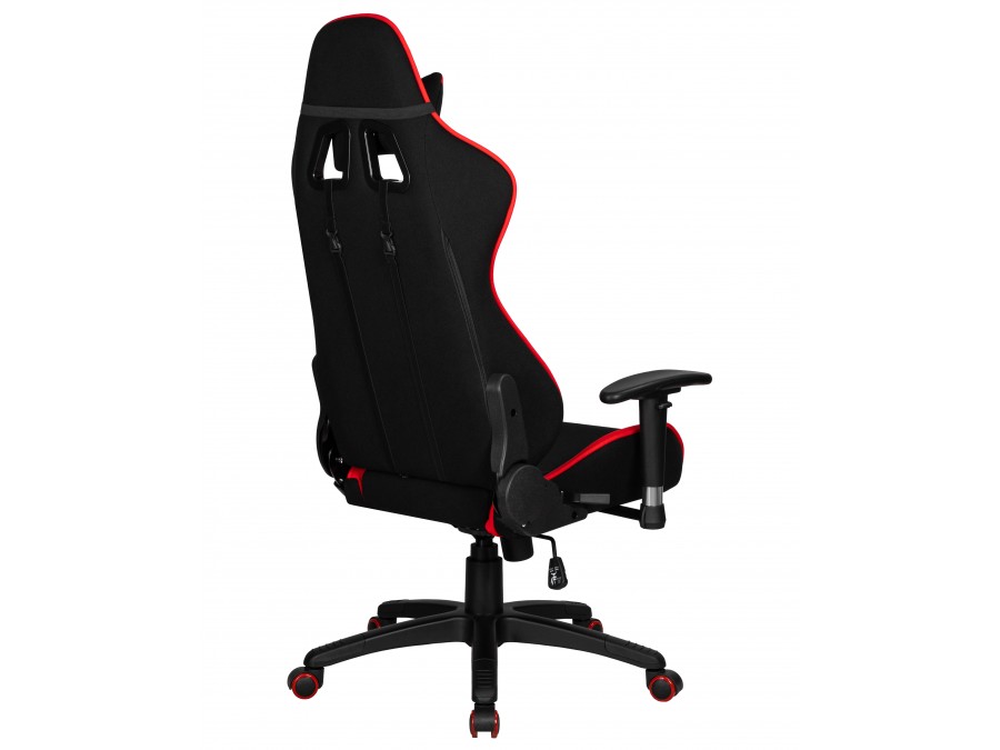 Кресло игровое DOBRIN DALLAS, черно-красный