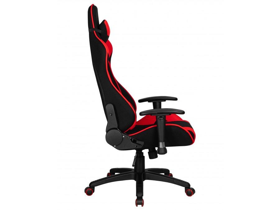 Кресло игровое DOBRIN DALLAS, черно-красный
