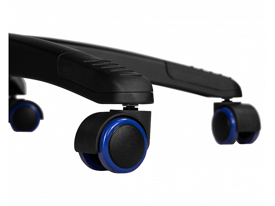 Кресло игровое DOBRIN BRIAN, черно-синее