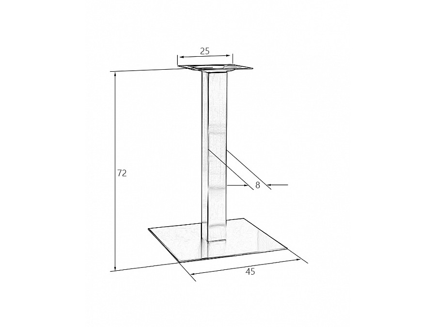Подстолье обеденное DOBRIN EVAN