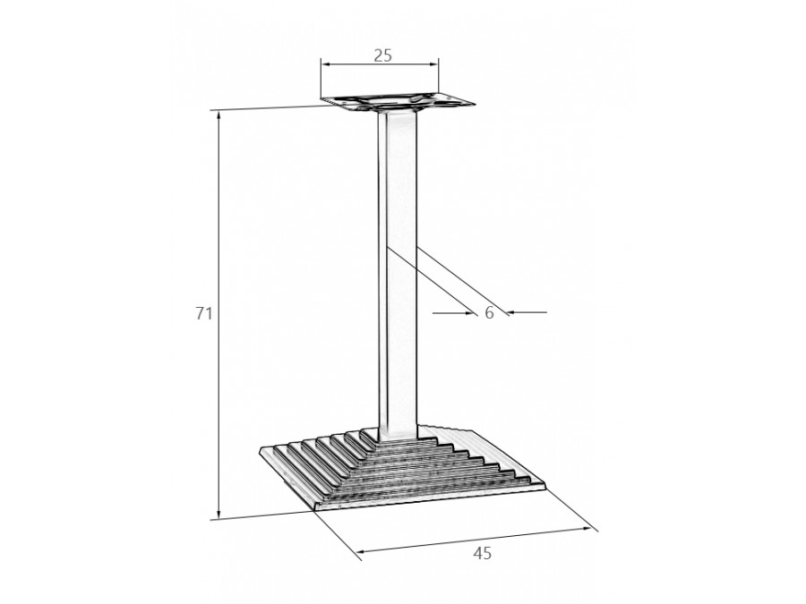 Подстолье обеденное DOBRIN GRANT