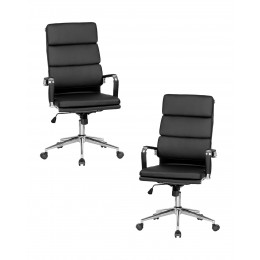 Набор 2 шт Офисное кресло для руководителей DOBRIN ARNOLD, чёрный