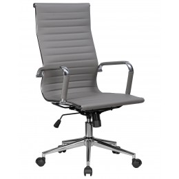 Офисное кресло для руководителей DOBRIN CLARK SIMPLE, серый (47)