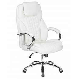 Офисное кресло для руководителей DOBRIN CHESTER, белый