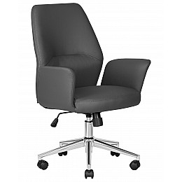 Офисное кресло для руководителей DOBRIN SAMUEL, серый