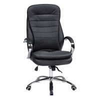 Офисное кресло для руководителей DOBRIN LYNDON, чёрный