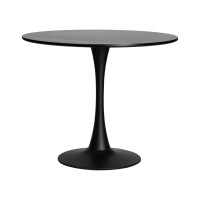 Стол обеденный MIA, черная столешница, черное основание