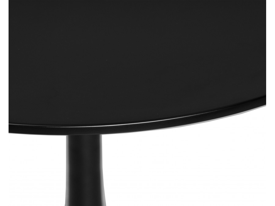 Стол обеденный MIA, черная столешница, черное основание