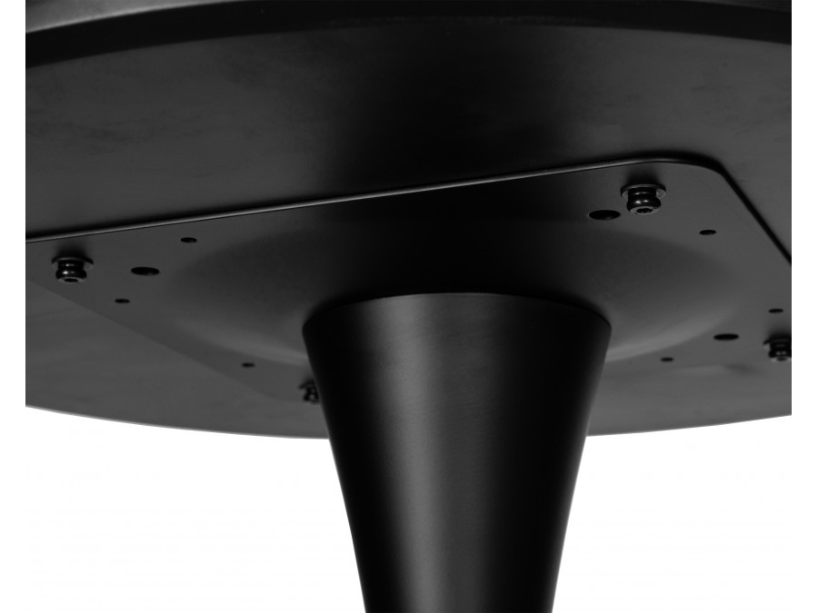 Стол барный MIA BAR, черная столешница, черное основание