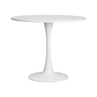 Стол обеденный MIA, белая столешница, белое основание