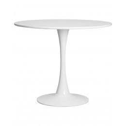 Стол обеденный MIA, белая столешница, белое основание