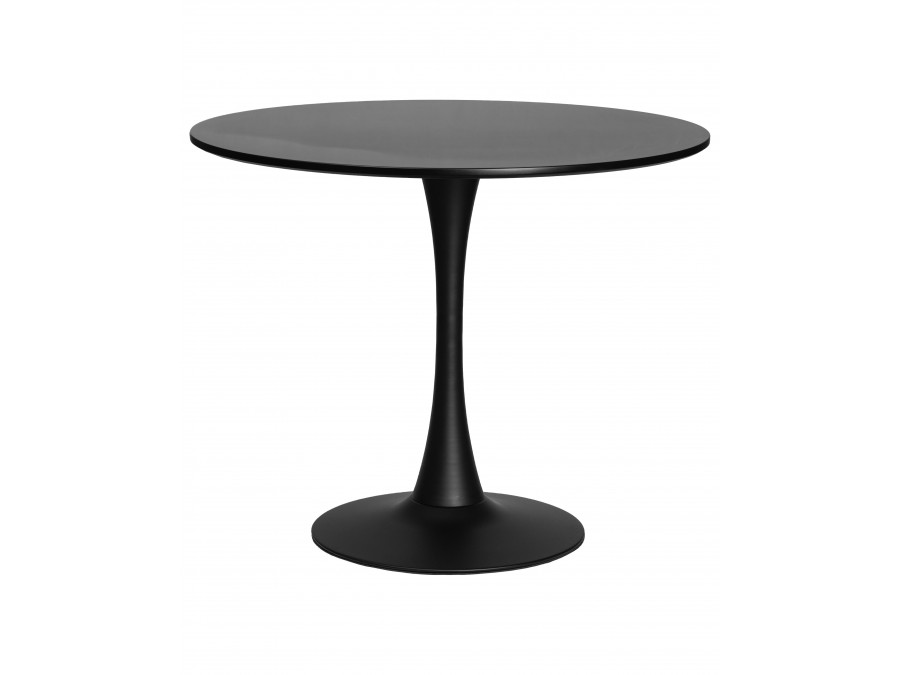 Стол обеденный MIA, черная столешница, черное основание