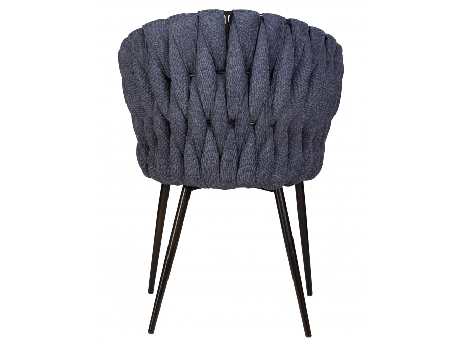 Стул обеденный DOBRIN MATILDA, синяя ткань (LAR-275-29)