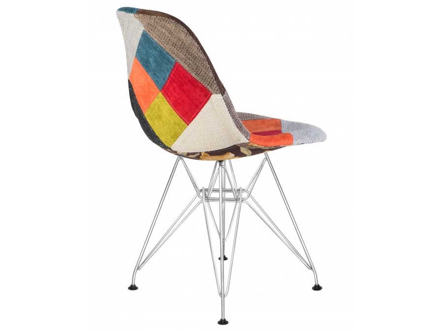 Стул обеденный DOBRIN DSR, ножки хром, цвет мозайка