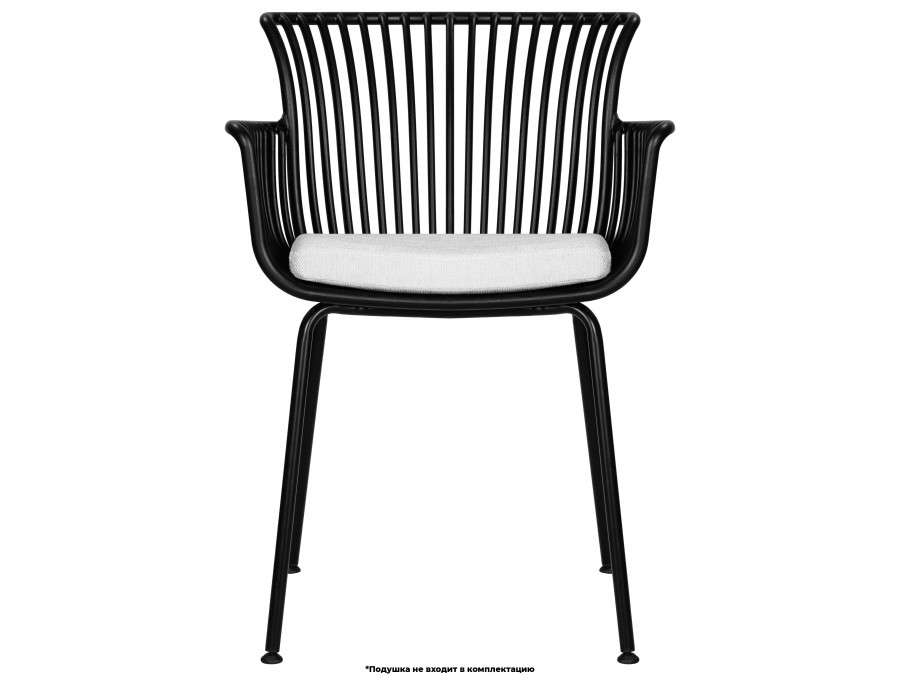 Набор 4 шт Стул обеденный DOBRIN ROSS, черный (B-03) без подушки