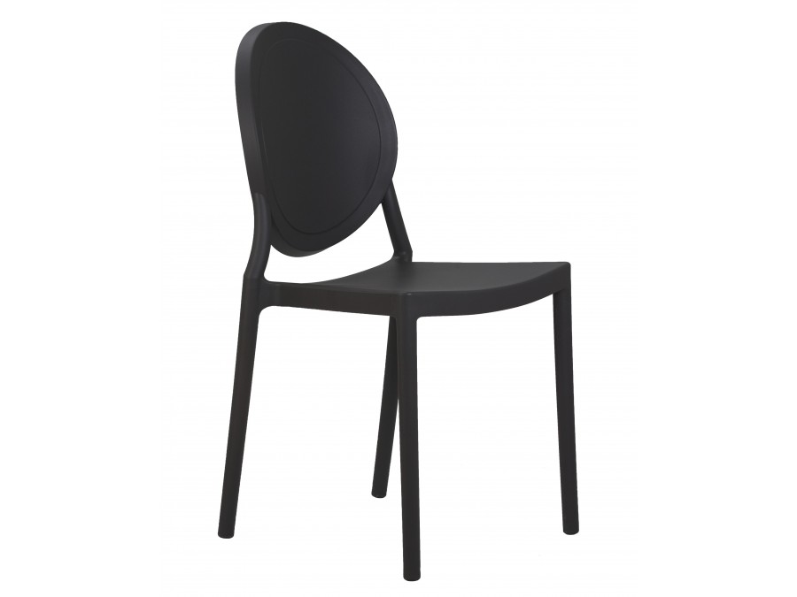 Набор 4 шт Стул обеденный DOBRIN ALBERT, цвет чёрный