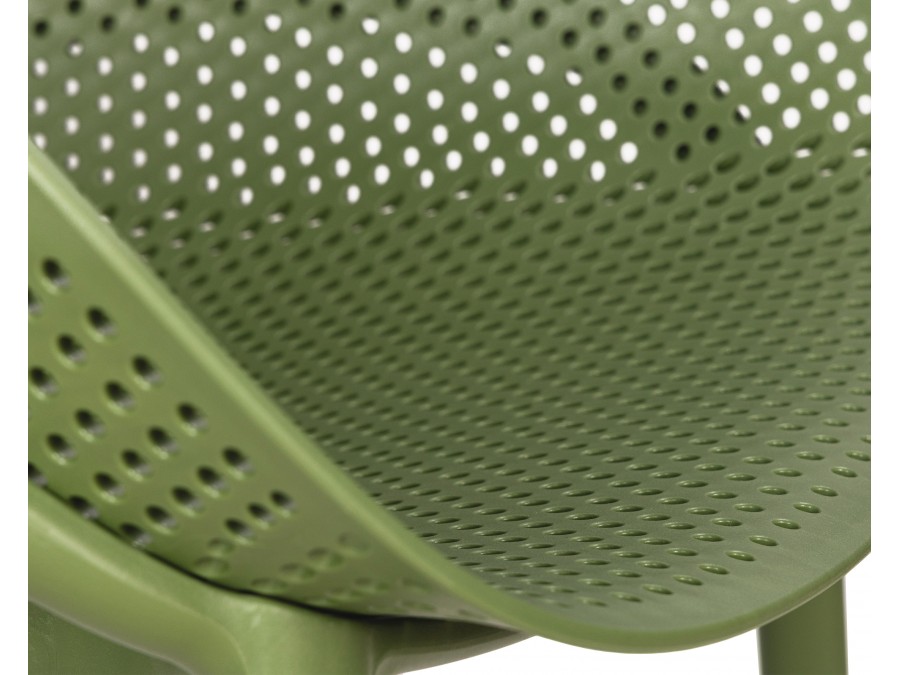 Кресло DOBRIN LONZO, зеленый хаки (G-17) c УФ-защитой