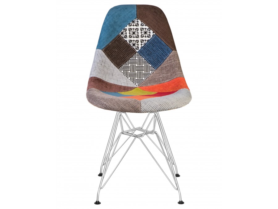 Стул обеденный DOBRIN DSR, ножки хром, цвет мозайка