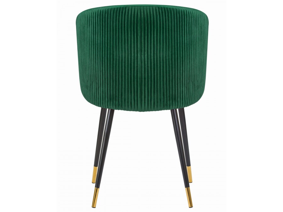 Стул обеденный DOBRIN MARY, зеленый велюр (1922-9)