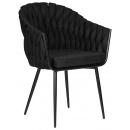 Стул обеденный DOBRIN MATILDA, черная ткань (LAR 275-50)