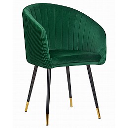 Стул обеденный DOBRIN MARY, зеленый велюр (1922-9)