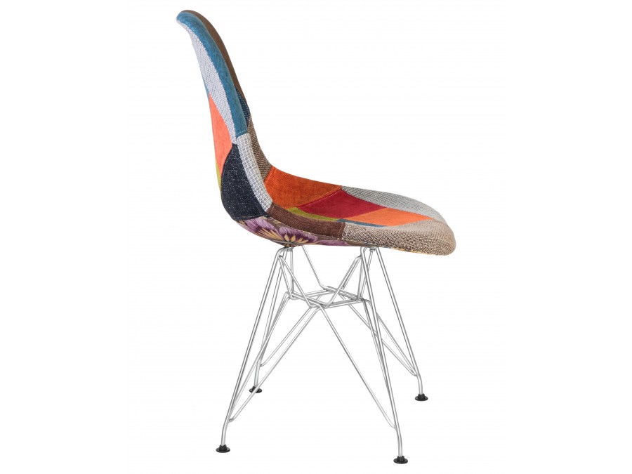 Стул обеденный DOBRIN DSR, ножки хром, цвет мозайка