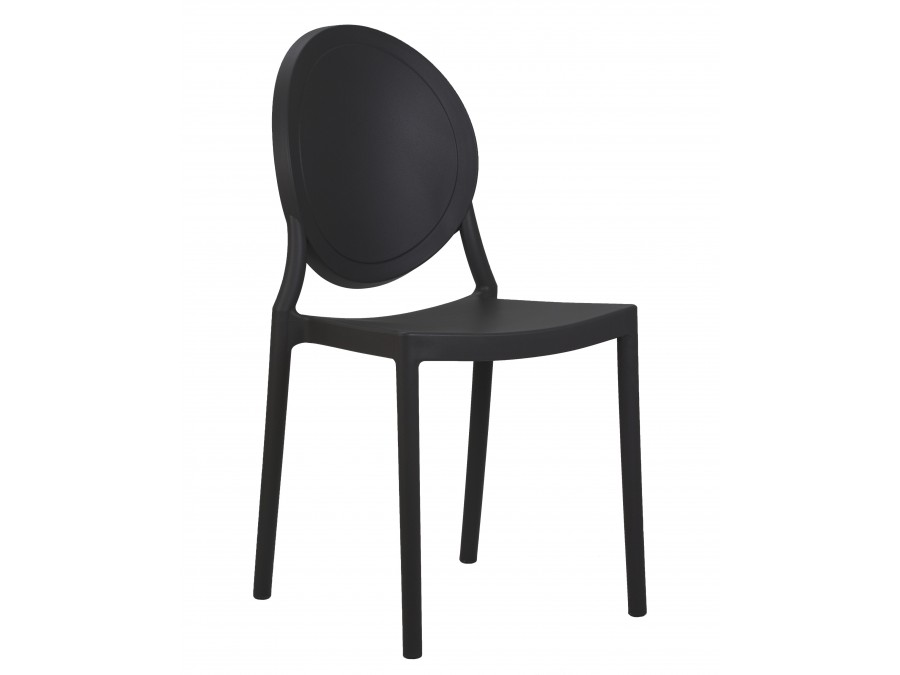 Набор 4 шт Стул обеденный DOBRIN ALBERT, цвет чёрный