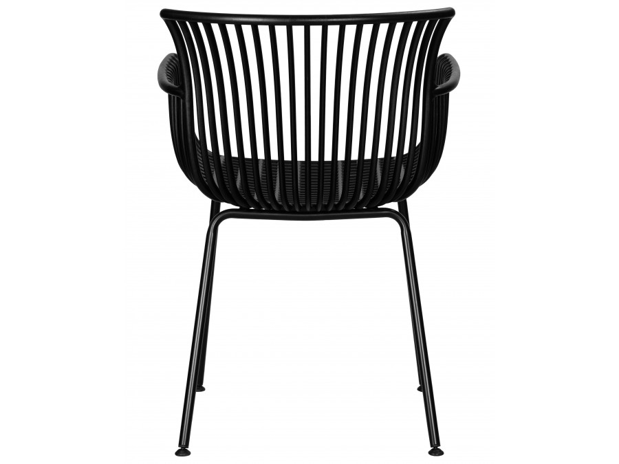 Набор 4 шт Стул обеденный DOBRIN ROSS, черный (B-03) без подушки