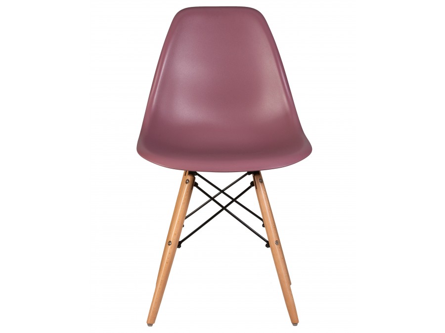 Стул обеденный DOBRIN DSW, ножки светлый бук, цвет пыльная роза (NX-P-11)