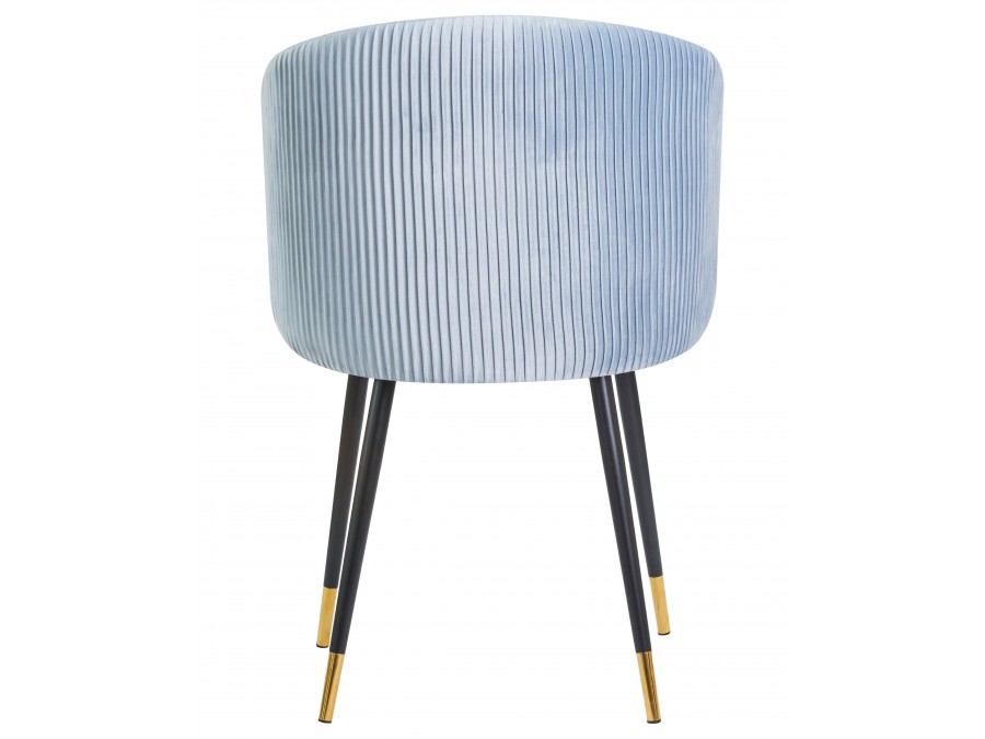 Стул обеденный DOBRIN MARY, серо-голубой велюр (1922-6)