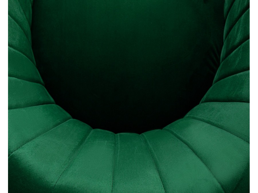 Стул обеденный DOBRIN MARY, зеленый велюр (1922-9)