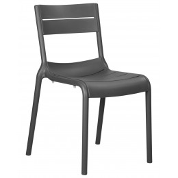 Стул обеденный DOBRIN TIM, темно-серый (GR-04)