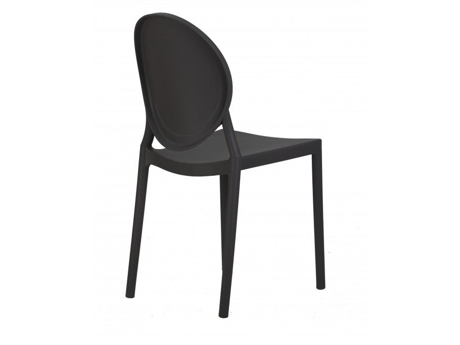 Набор 4 шт Стул обеденный DOBRIN ALBERT, цвет чёрный