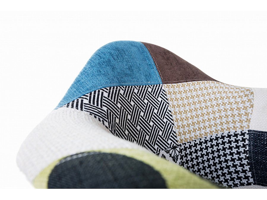 Стул обеденный DOBRIN DAW PATCHWORK, цвет сиденья мозаика