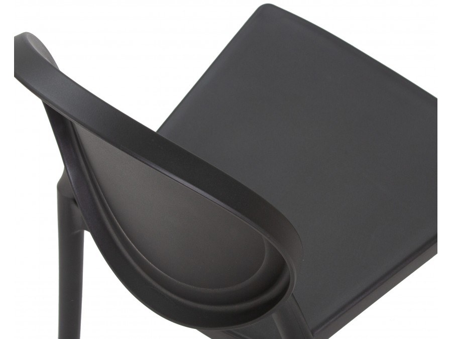 Набор 4 шт Стул обеденный DOBRIN ALBERT, цвет чёрный