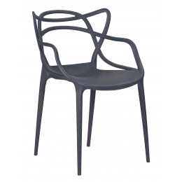 Стул обеденный DOBRIN MASTERS, серо-синий (NX-GR-16)
