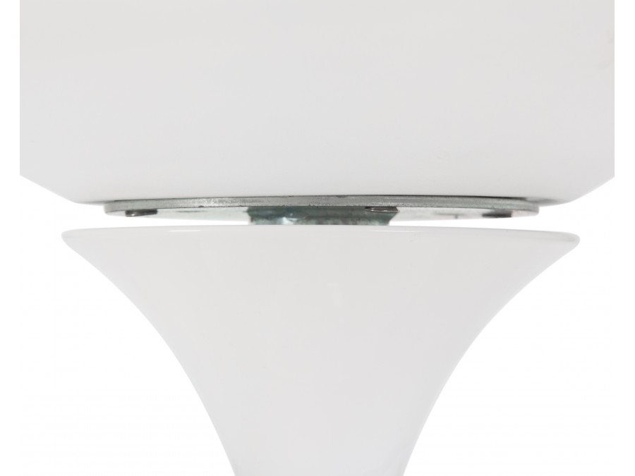 Стул обеденный DOBRIN TULIP, белое основание, цвет белый (W-02)