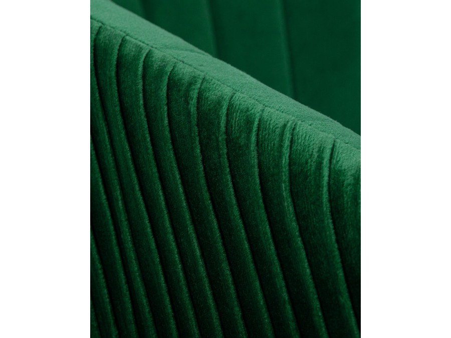Стул обеденный DOBRIN MARY, зеленый велюр (1922-9)