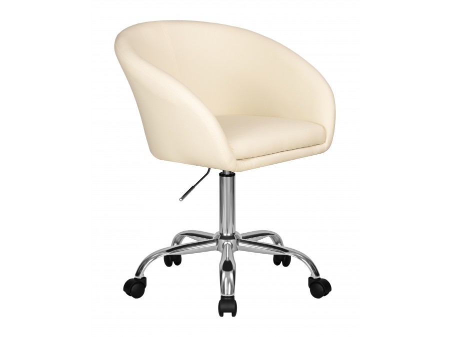 Офисное кресло для персонала DOBRIN BOBBY, кремовый