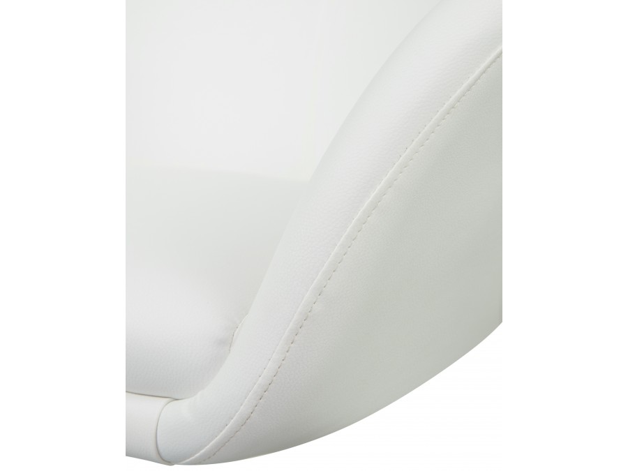 Офисное кресло для персонала DOBRIN BOBBY, белый