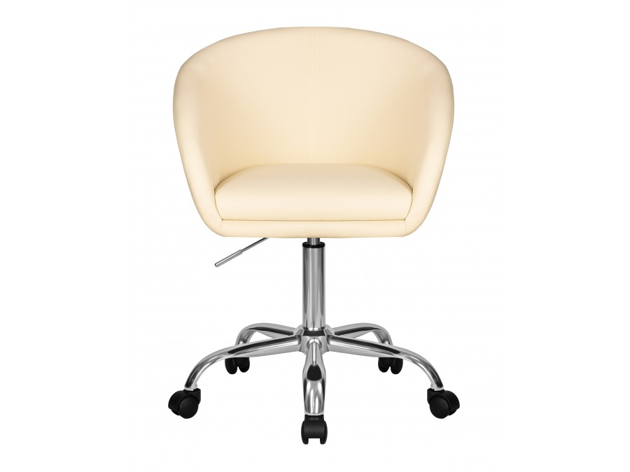 Офисное кресло для персонала DOBRIN BOBBY, кремовый