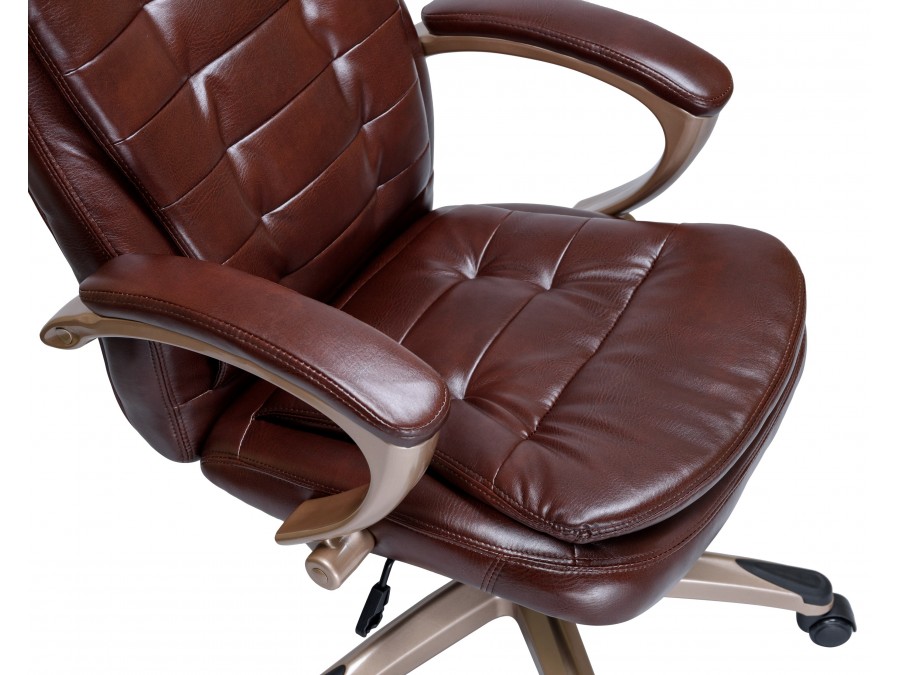 Офисное кресло для руководителей DOBRIN DONALD, коричневый
