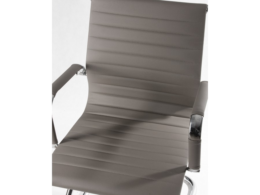 Офисное кресло для посетителей DOBRIN CODY, серый