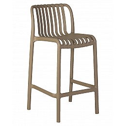 Стул полубарный DOBRIN CHLOE, бежевый