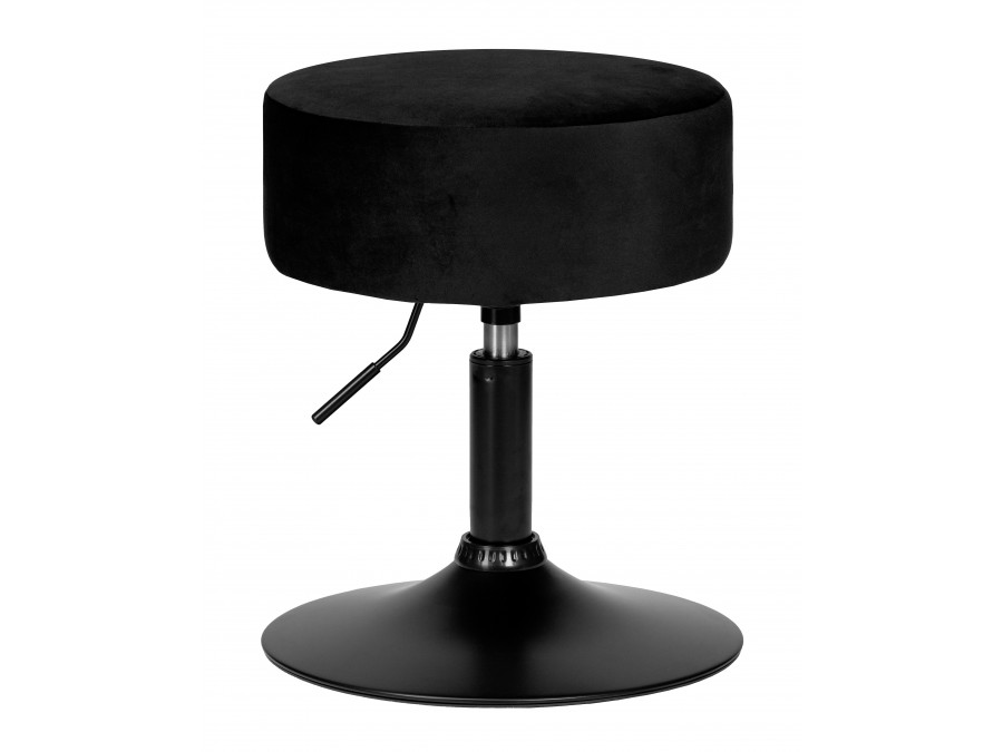 Пуф DOBRIN DANNY BLACK, черный велюр (MJ9-101)