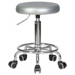 Табурет мастера DOBRIN BILLY, серебряный