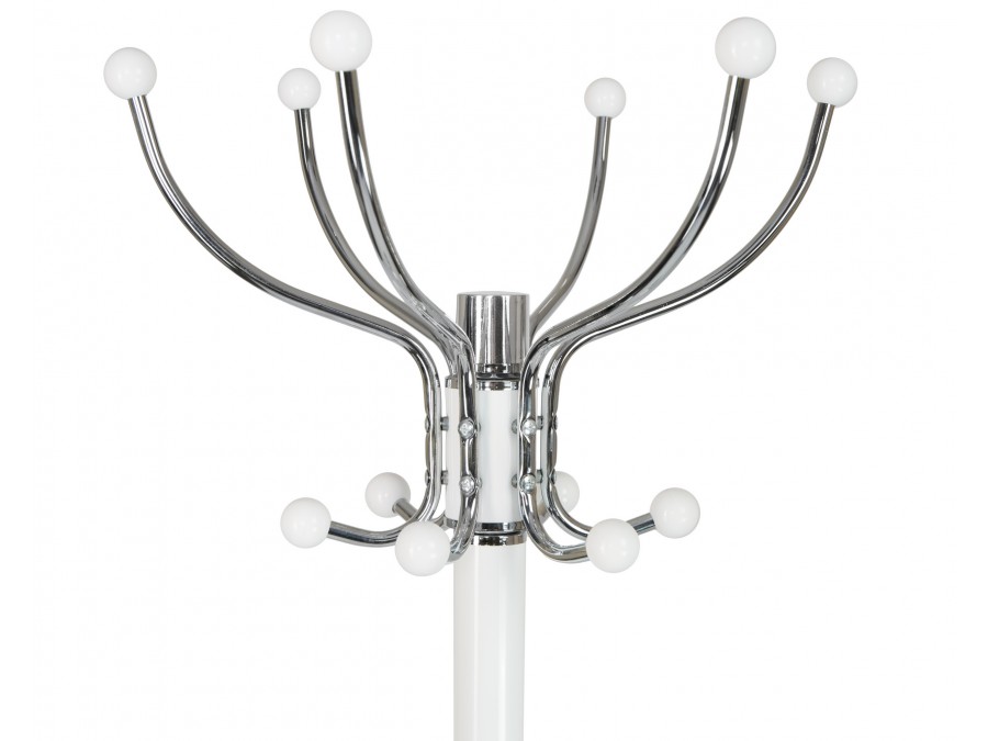 Вешалка напольная DOBRIN BONNY, белый мрамор, белый