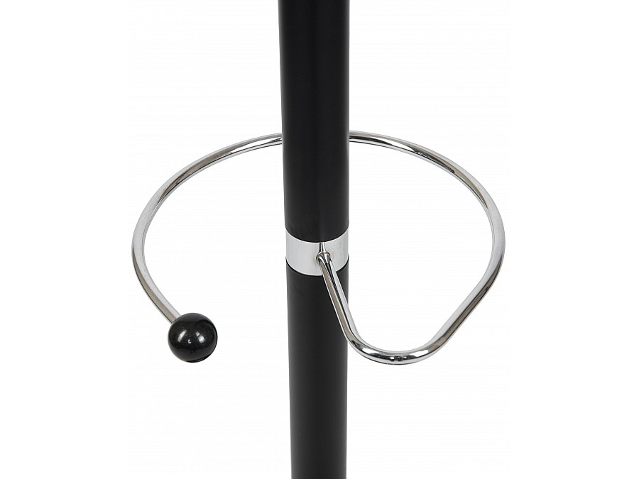 Вешалка напольная DOBRIN BONNY, чёрный мрамор, чёрный